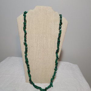 Malachite necklace